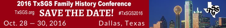 TxSGS 2016 Conference Save the Date