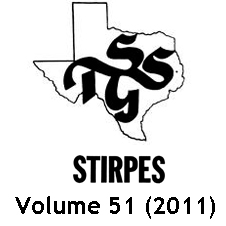 STIRPES Volume 51 (2011)