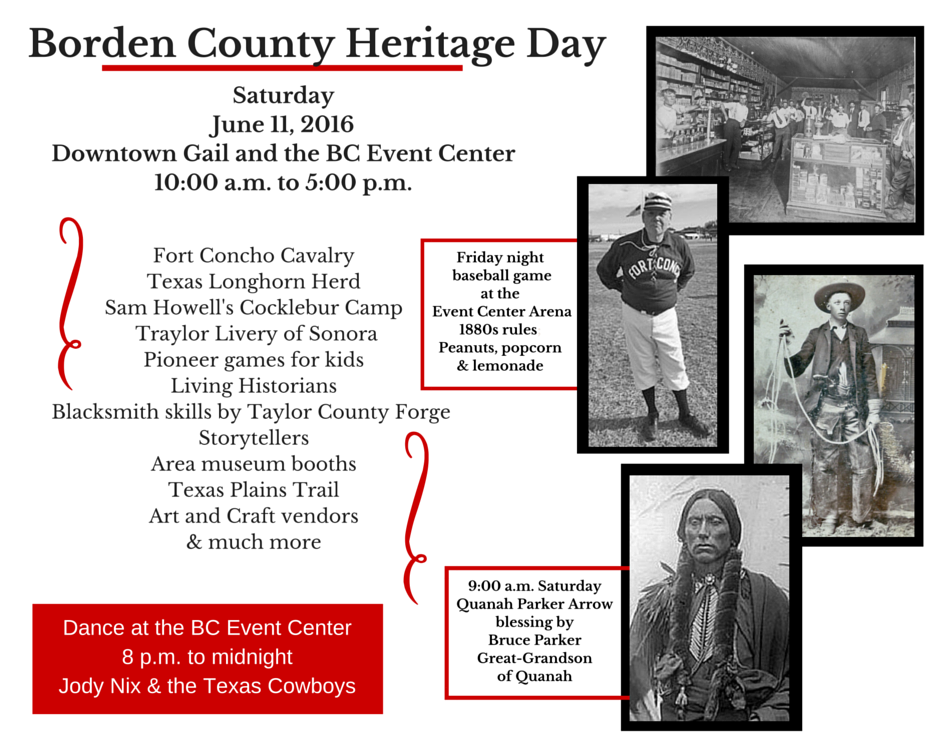 Borden County Heritage Day 2016