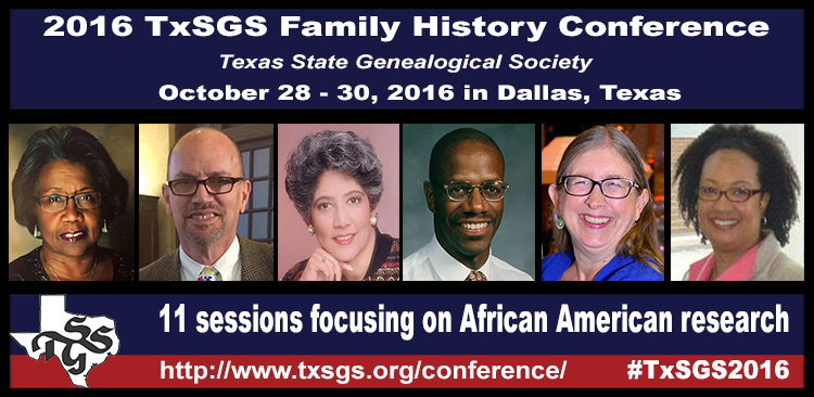 TxSGS 2016 African American Research