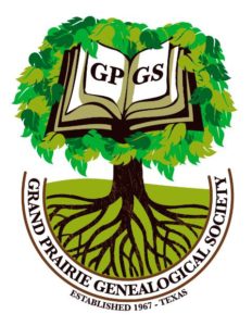 Grand Prairie Genealogical Society logo