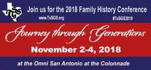 TXSGS 2018 Conference