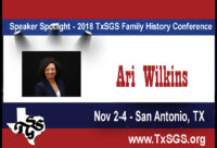 TxSGS 2018 Speaker Spotlight – Ari Wilkins