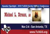 TxSGS 2018 Speaker Spotlight – Michael Strauss