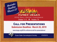 Reminder: March 22 is Deadline for 2019 Conference Presentation Proposals